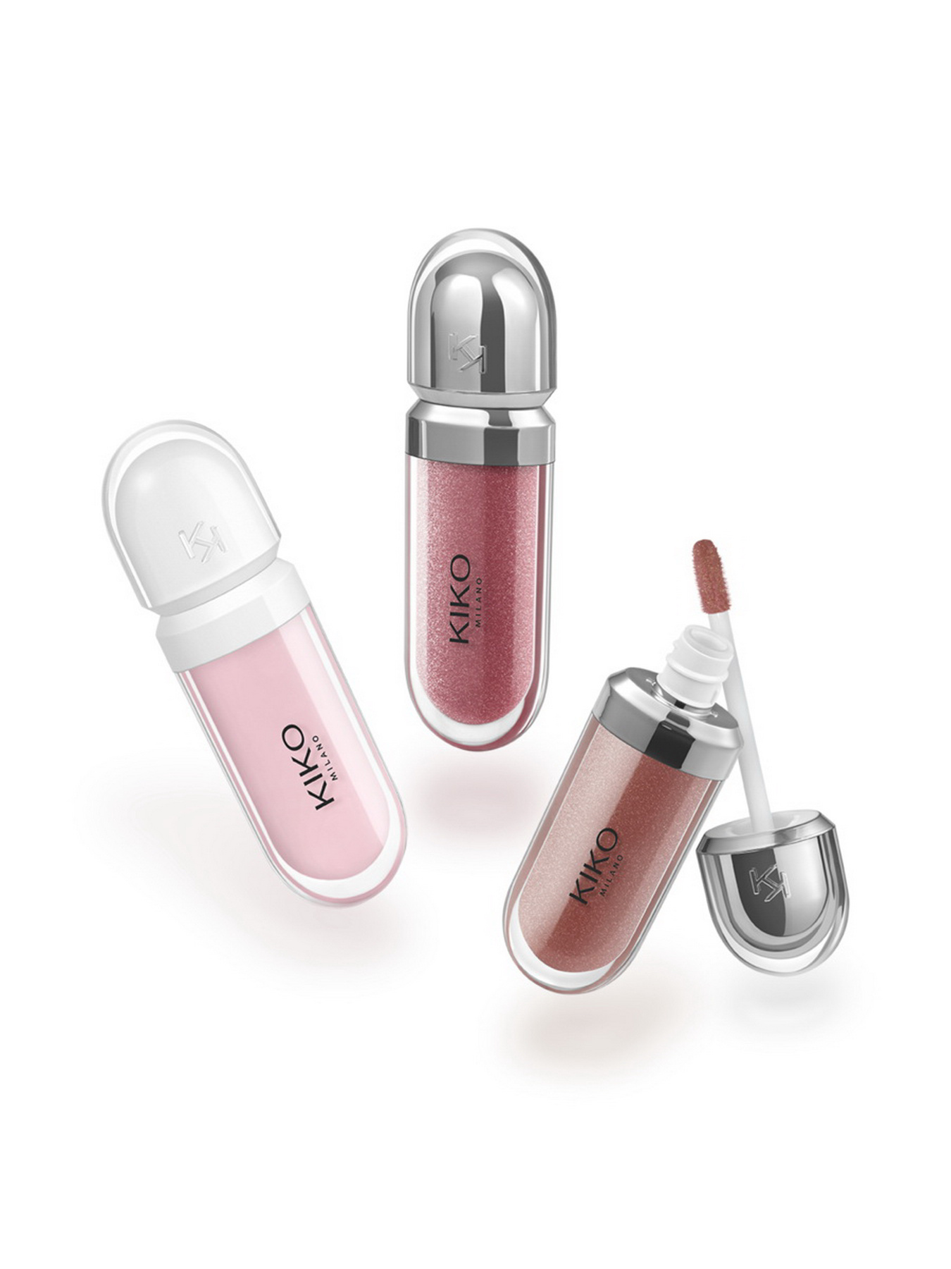Набір блисків для губ Glossy Lip Set KIKO MILANO модель KM000000529001B Набір блисків для губ Glossy Lip Set KIKO MILANO модель KM000000529001B Фото