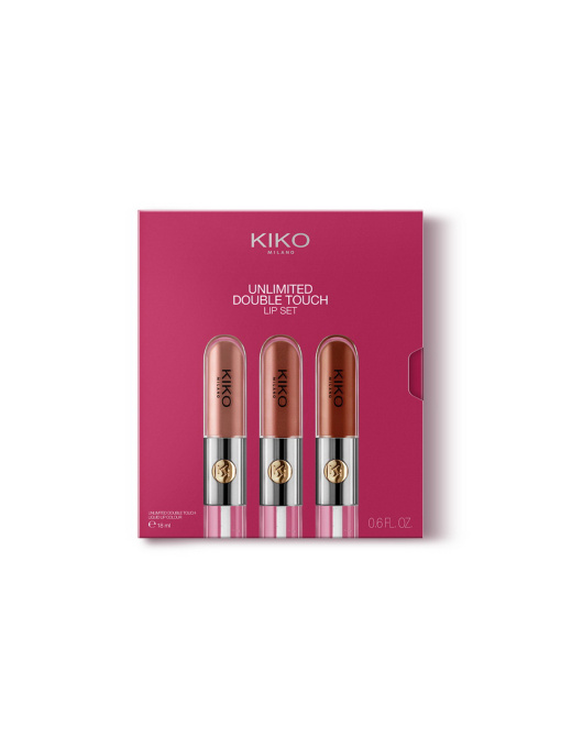 Набір рідких помад Unlimited Double Touch Lipstick Kit KIKO MILANO модель KM000000560002B Фото