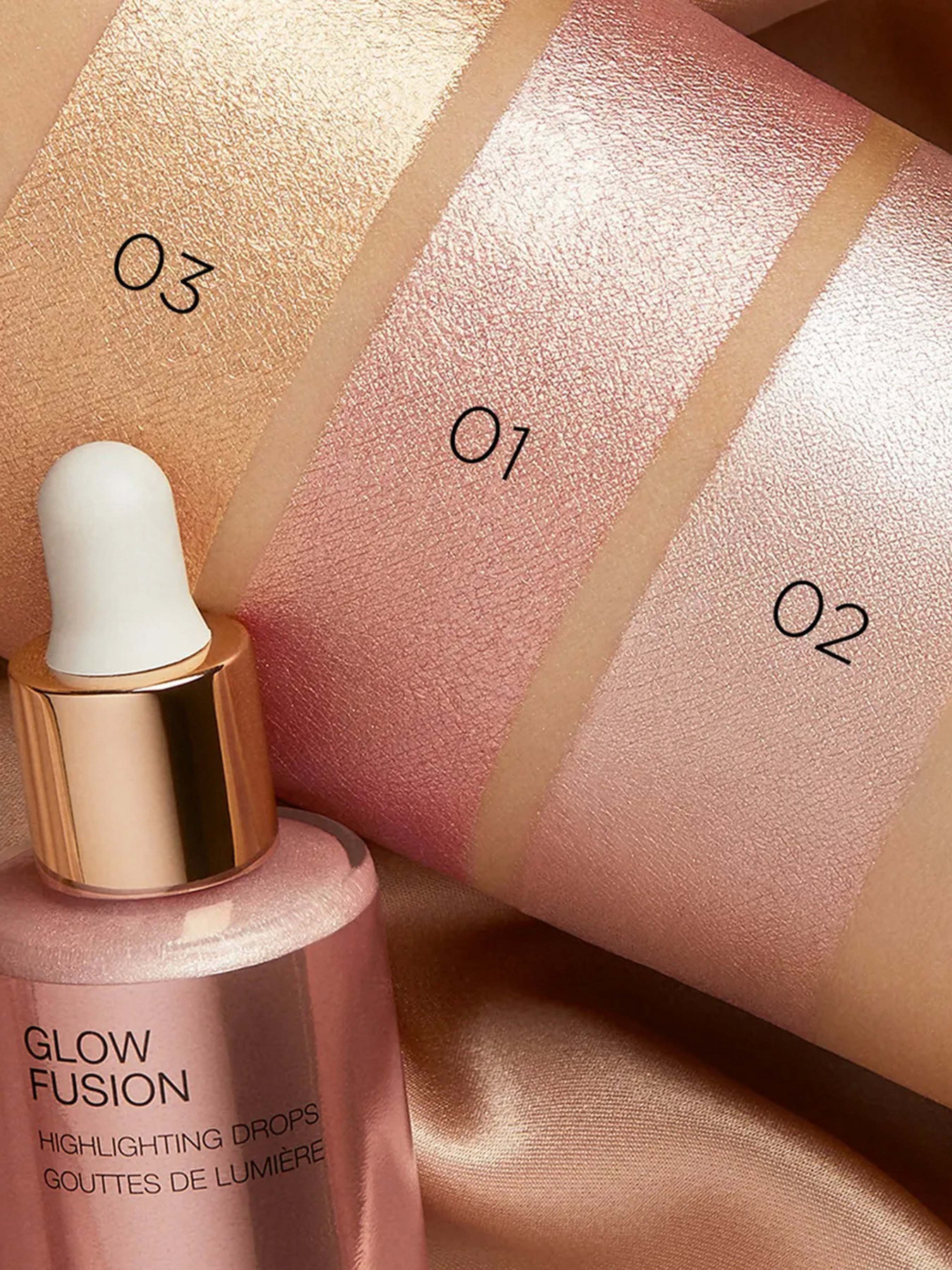 Рідкий хайлайтер Glow Fusion Highlighting Drops KIKO MILANO модель KM000000429002B Фото