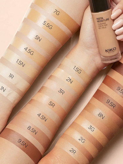 KIKO MILANO ­Тональна основа Instamoisture Foundation модель KM000000540006B — фото - INTERTOP