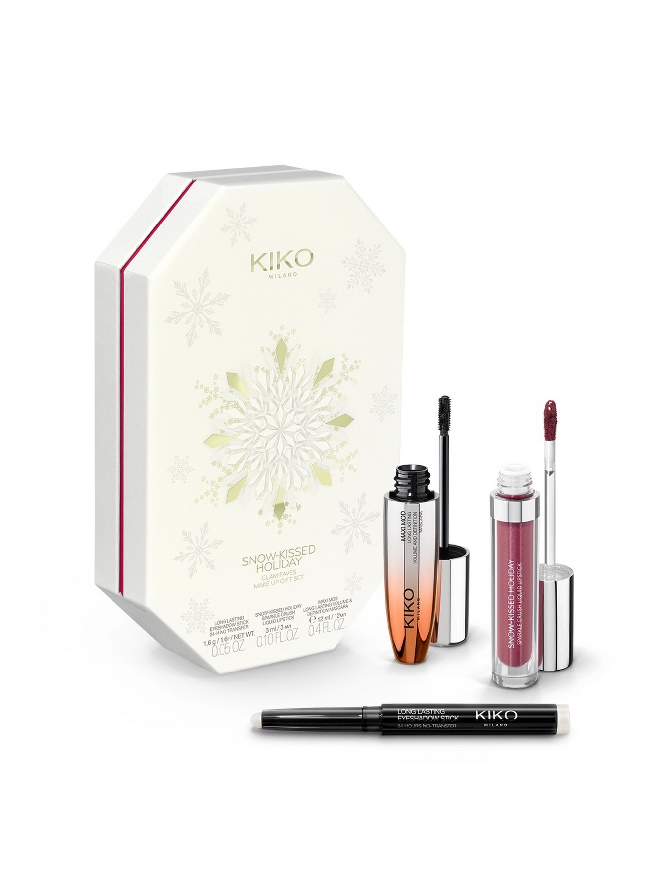 Набор для макияжа Snow-Kissed Holiday Glam-Faves Make Up Gift Set KIKO MILANO модель KC000001185001B Фото