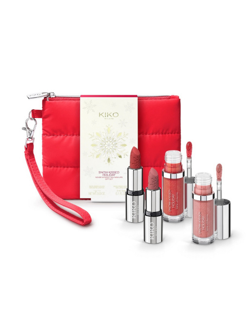 Набір для макіяжу губ Snow-Kissed Holiday Never Without You Mini Lips Gift Set KIKO MILANO модель KC000001180001B Фото