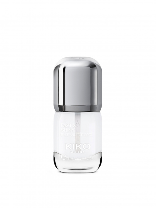 База & топ покриття для нігтів Fast & Shiny Base And Top Coat KIKO MILANO модель KM0040200900044 Фото