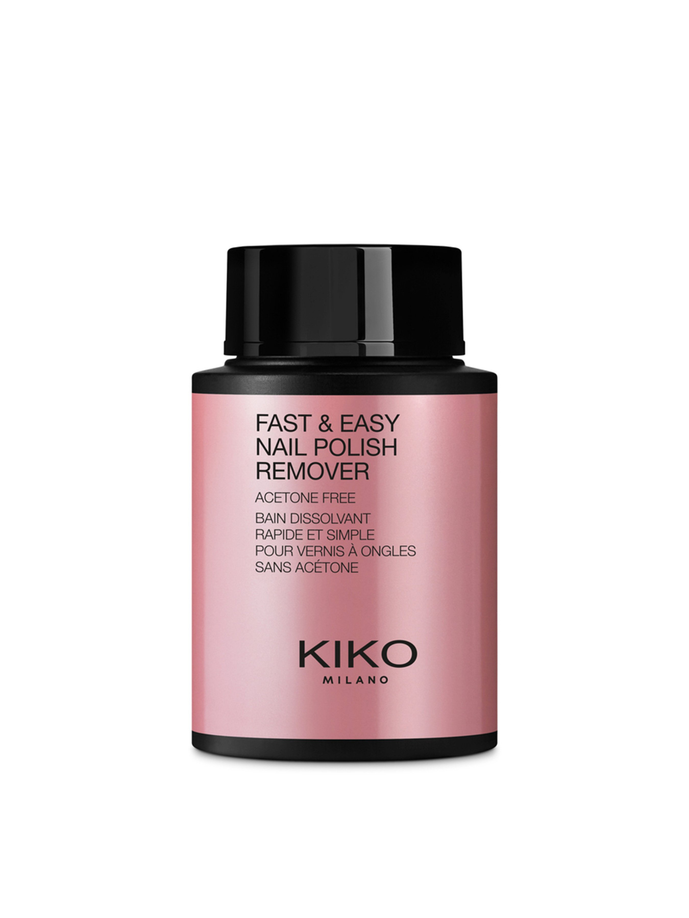 Засіб для зняття лаку Fast&Easy Nail Polish Remover Acetone Free KIKO MILANO модель KM0040301800044 Фото