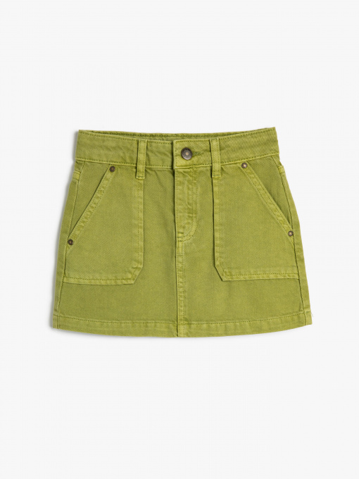 Джинсовая юбка Koton модель 4WKG70001AD860 Фото