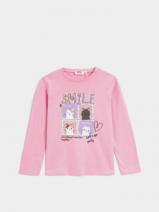 Лонгслив Koton модель 4WKG10072AK274 Фото