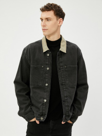 Джинсовая куртка Koton модель 4WAM50008ND999 Фото