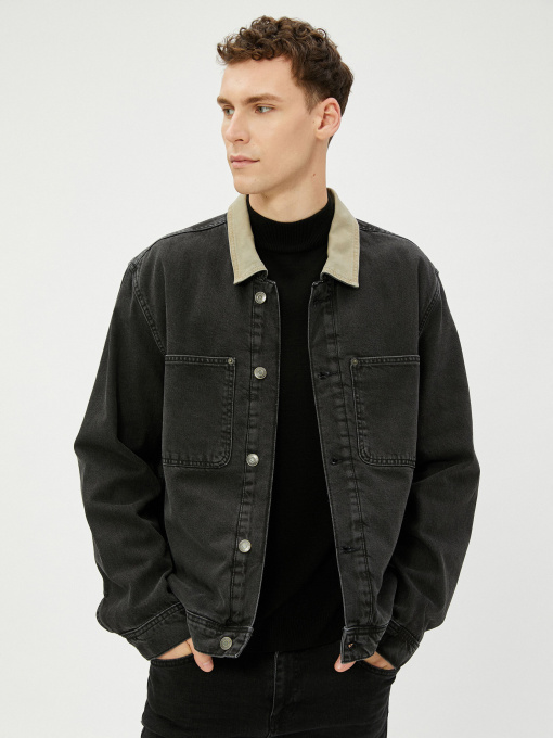 Джинсовая куртка Koton модель 4WAM50008ND999 Фото