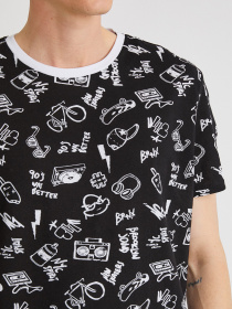 Футболки и поло Koton модель 1YAM11073DK01V Футболки и поло Koton модель 1YAM11073DK01V Фото