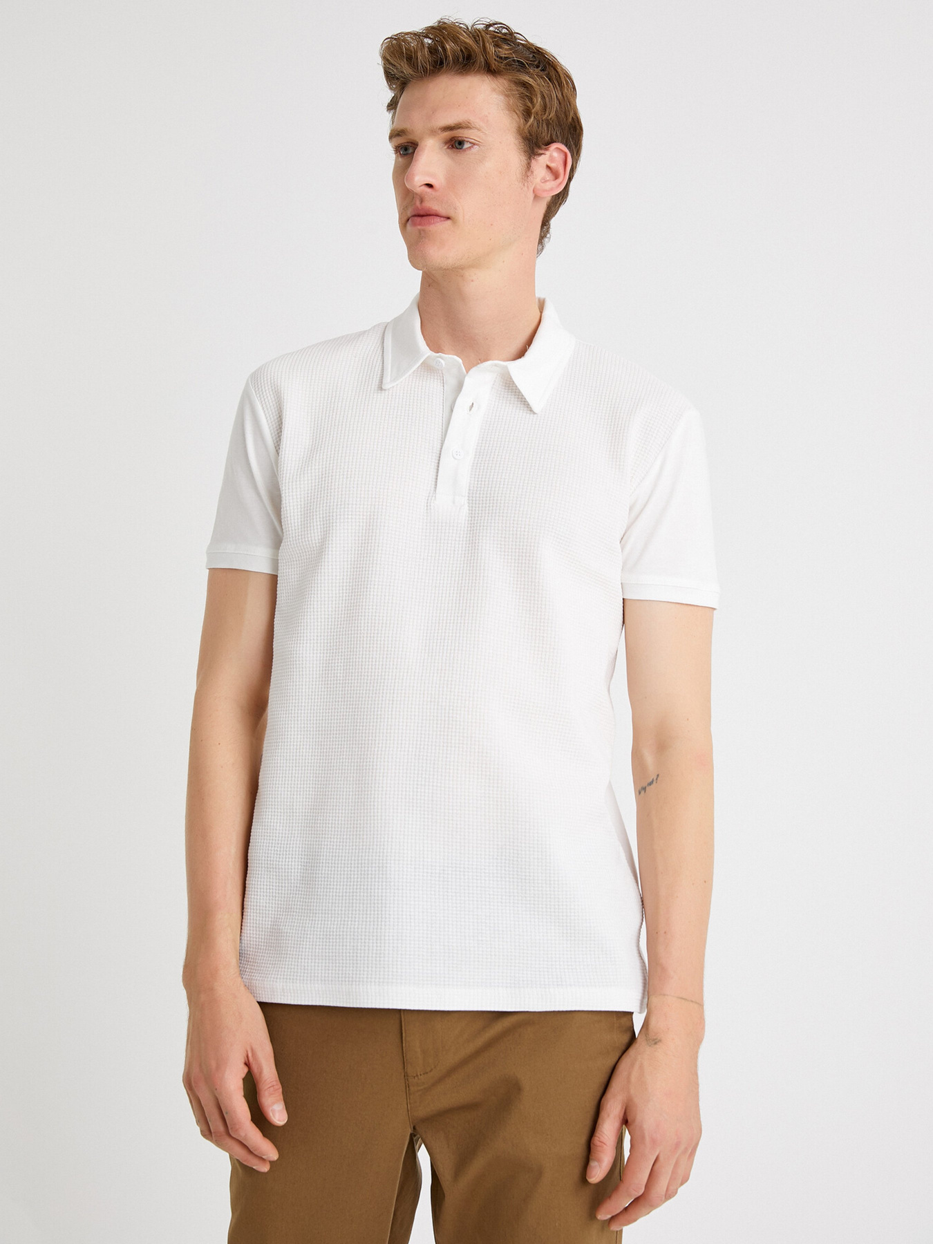 Поло Koton модель 1YAM12003OK000 Фото