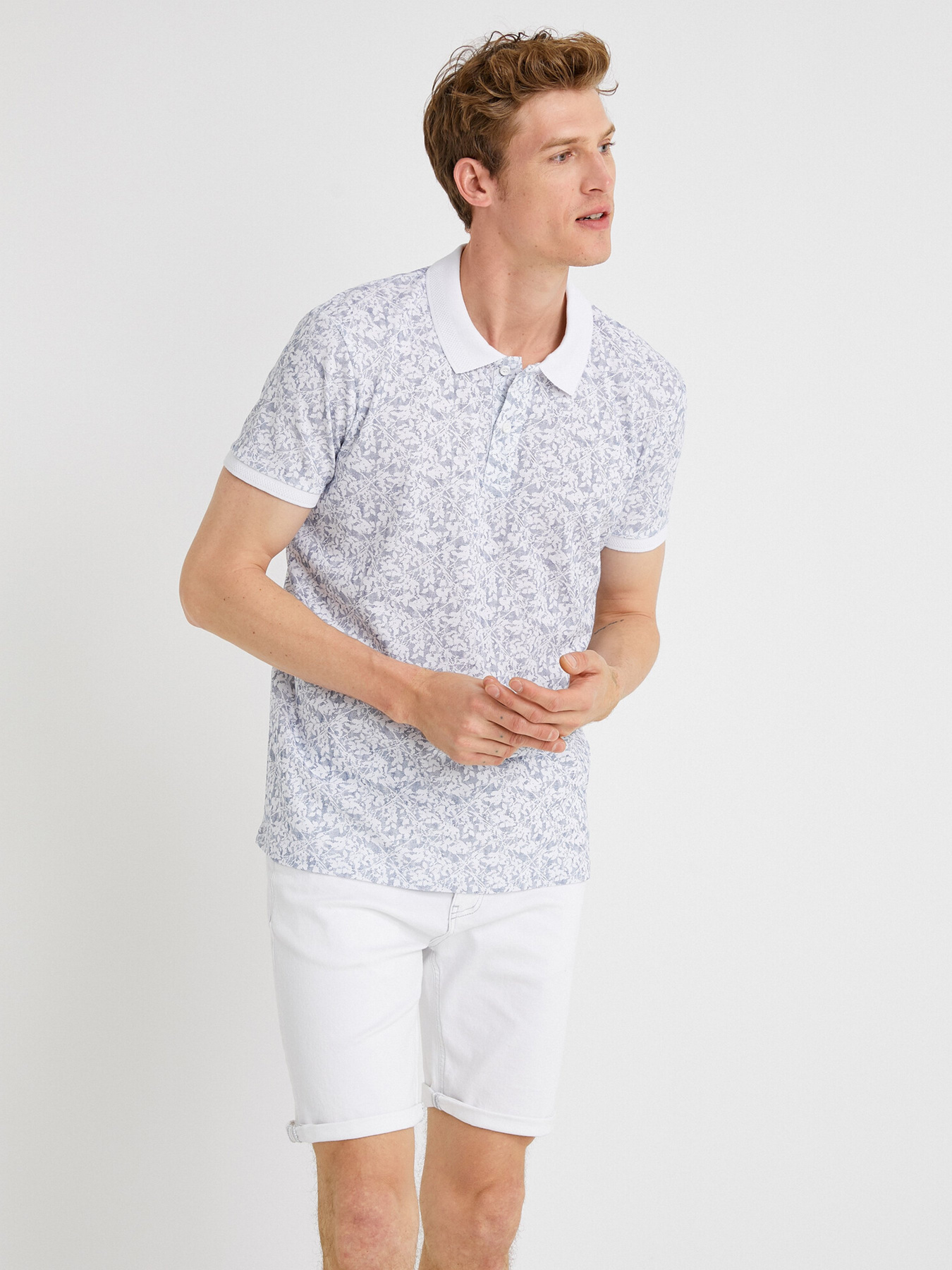 Поло Koton модель 1YAM11009LKC55 Фото