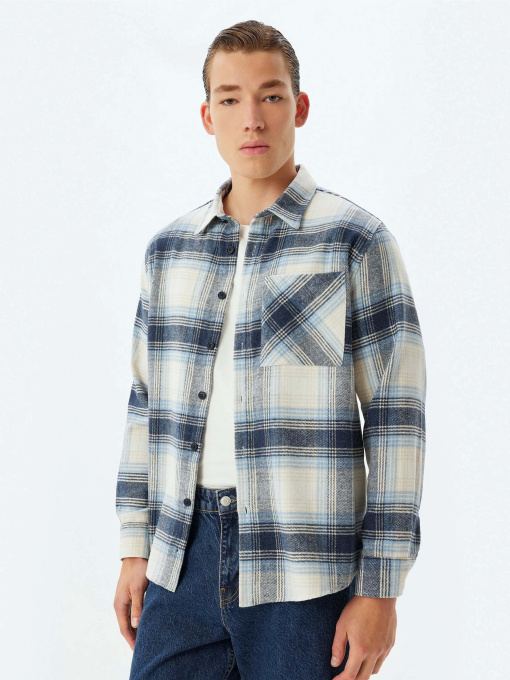 Сорочка повсякденна Koton модель 5WAM60020HW7C2 Фото