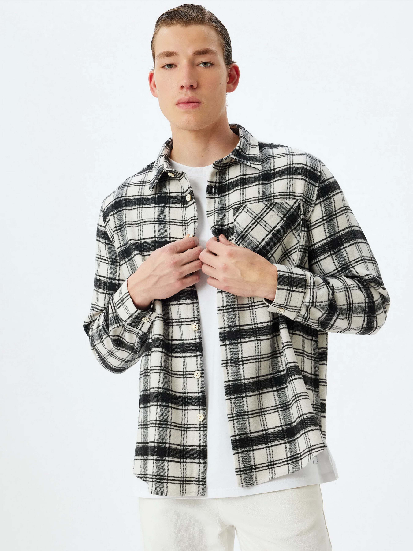 Сорочка Koton модель 5WAM60024HW0C1 Фото