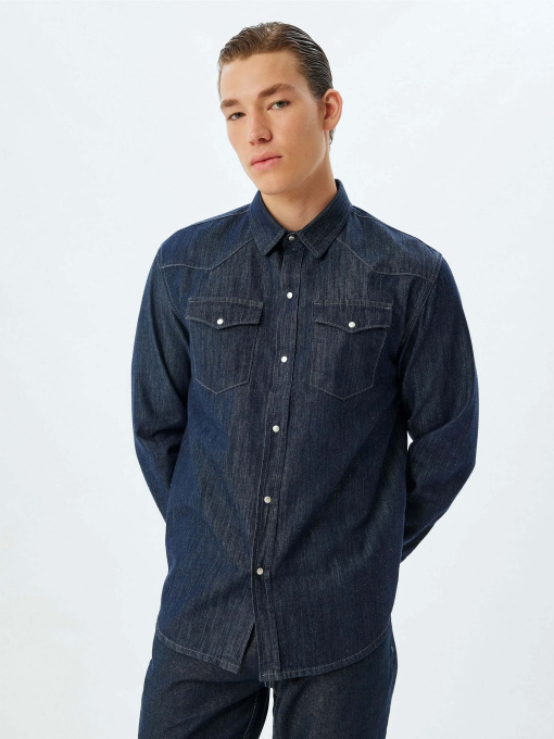 Рубашка повседневная Koton модель 5WAM50012ID741 Фото