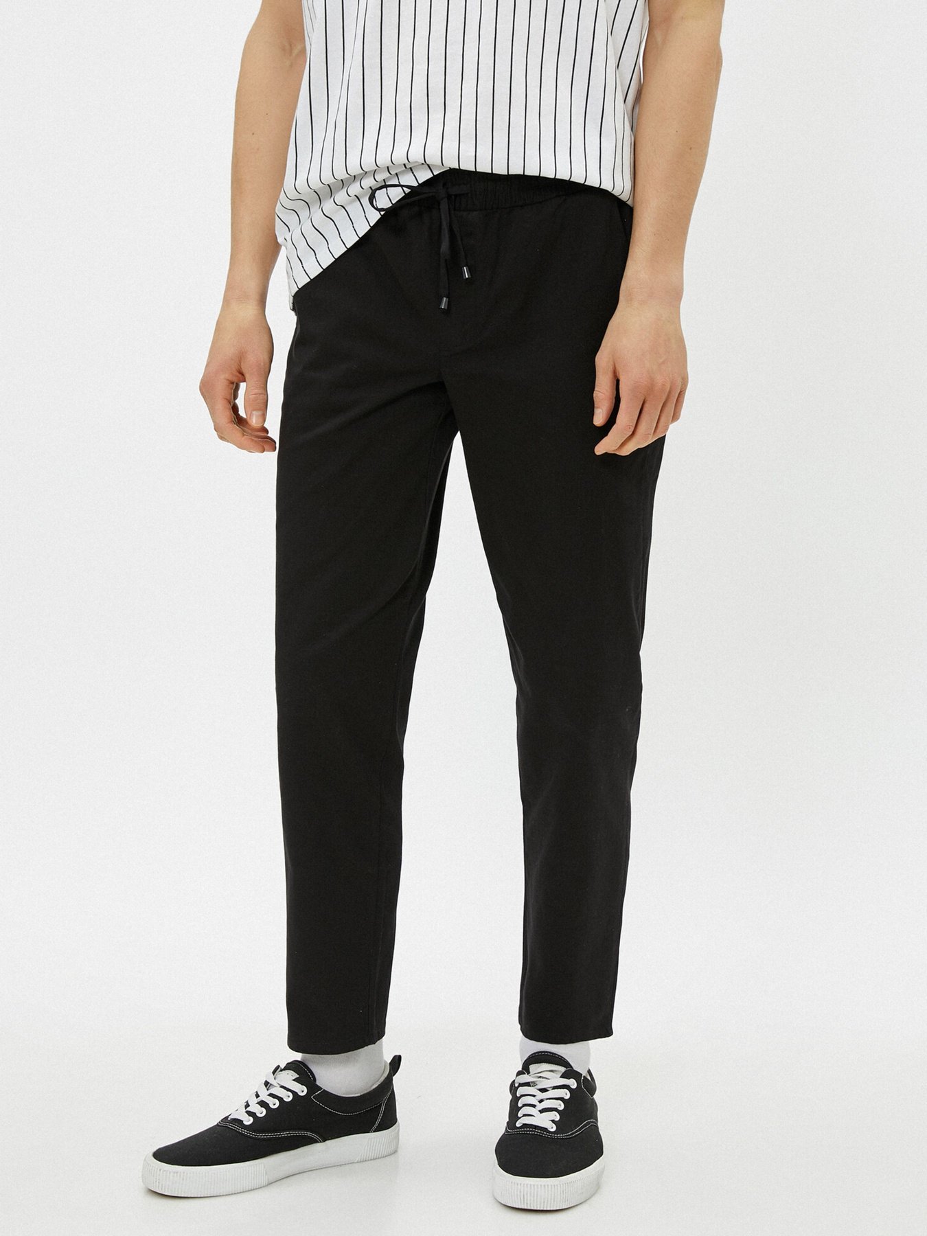 Повседневные штаны Koton модель 1YAM42101BW999 Фото