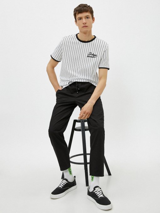 Повсякденні штани Koton модель 1YAM42101BW999 Фото