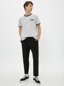 Повседневные штаны Koton модель 1YAM42101BW999 Фото