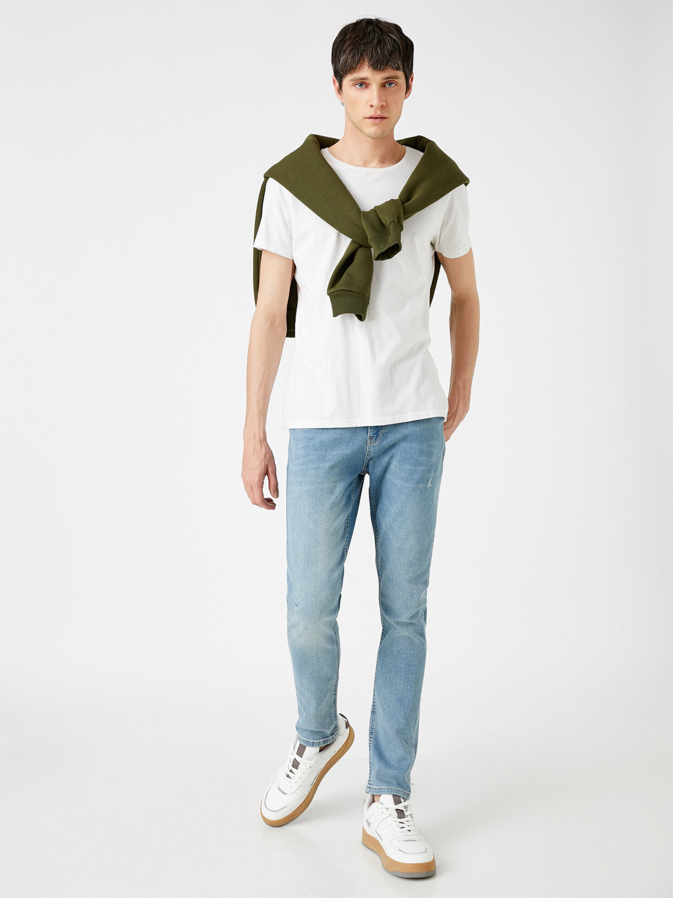 Зауженные джинсы Koton модель 1YAM43853LD600 Фото