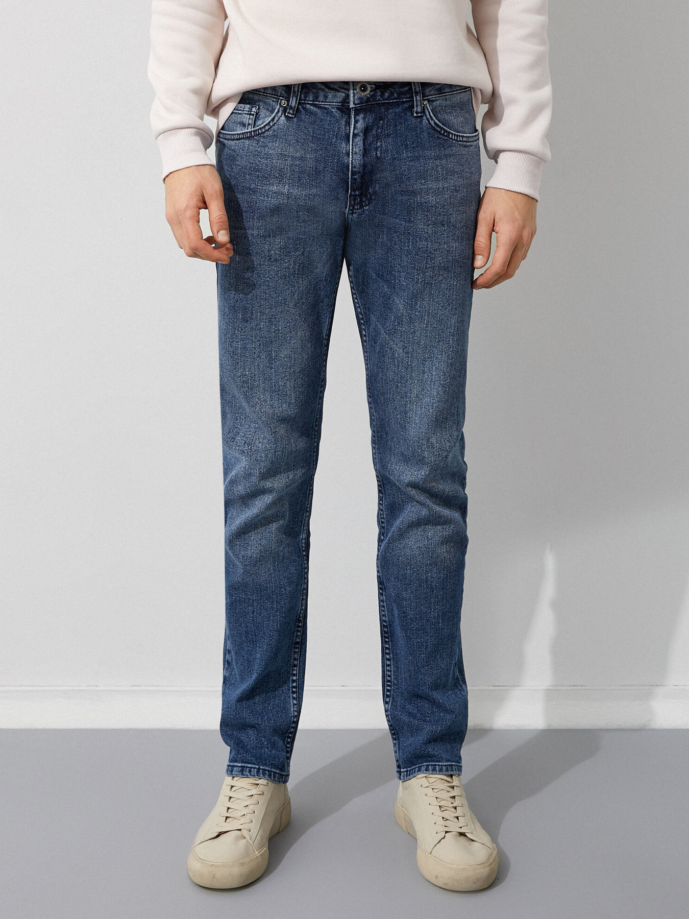 Зауженные джинсы Koton модель 1YAM45129LD740 Фото