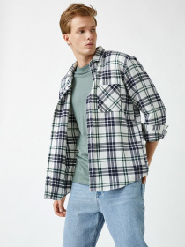 Сорочка повсякденна Koton модель 2KAM64114OW03W Фото