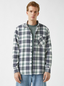 Сорочка повсякденна Koton модель 2KAM64114OW03W Фото