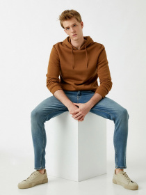 Зауженные джинсы Koton Joe Tapered модель 2KAM45044LD740 Фото