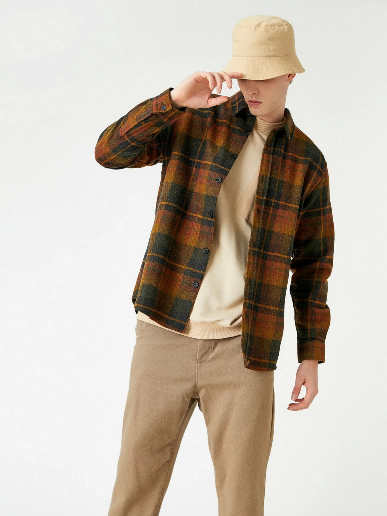 Сорочка повсякденна Koton модель 2KAM61443KW02W Фото