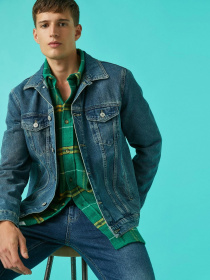 Джинсова куртка Koton модель 2KAM53000LD740 Джинсова куртка Koton модель 2KAM53000LD740 Фото