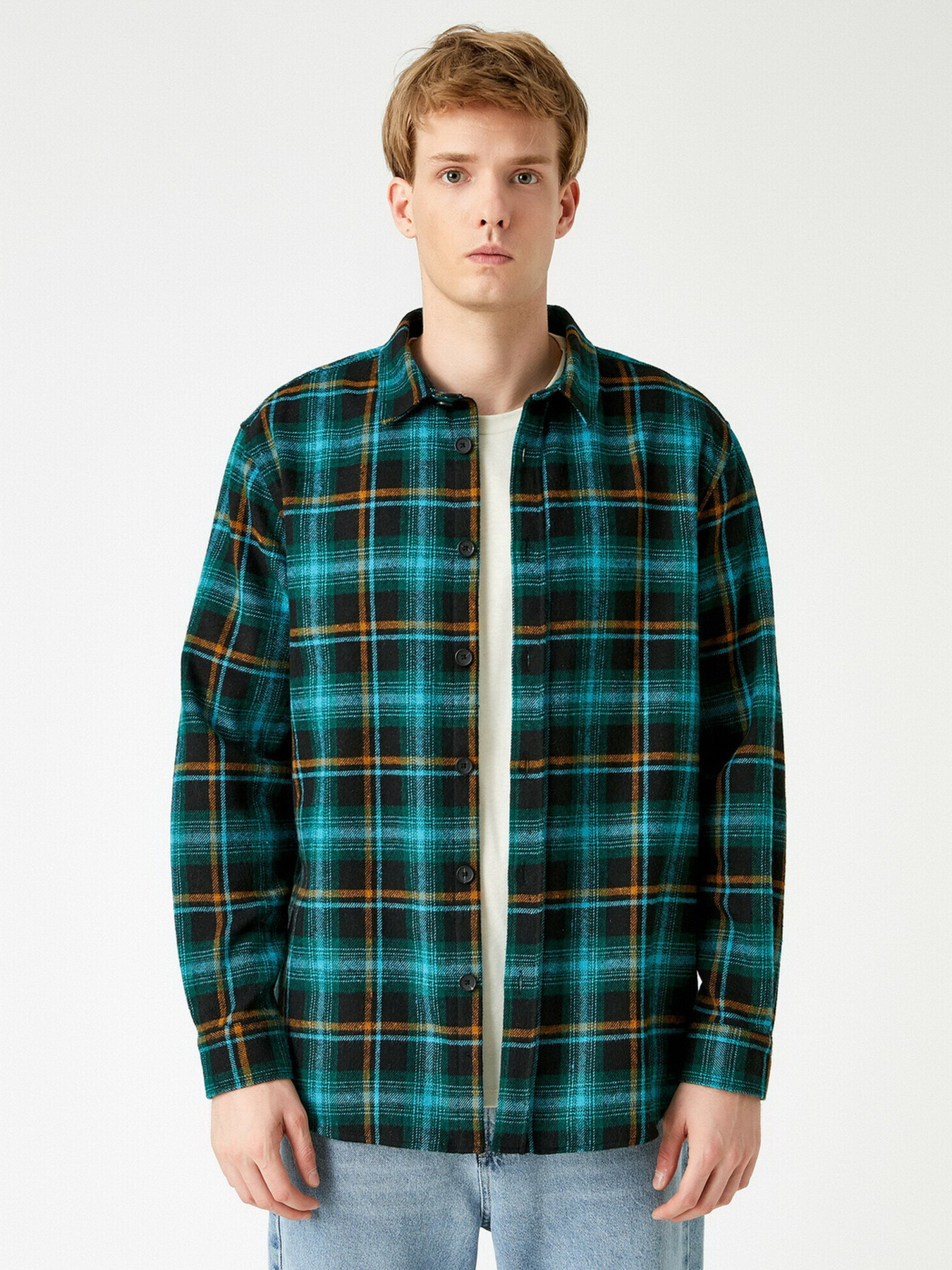 Сорочка повсякденна Koton модель 2KAM61442KW02P Фото