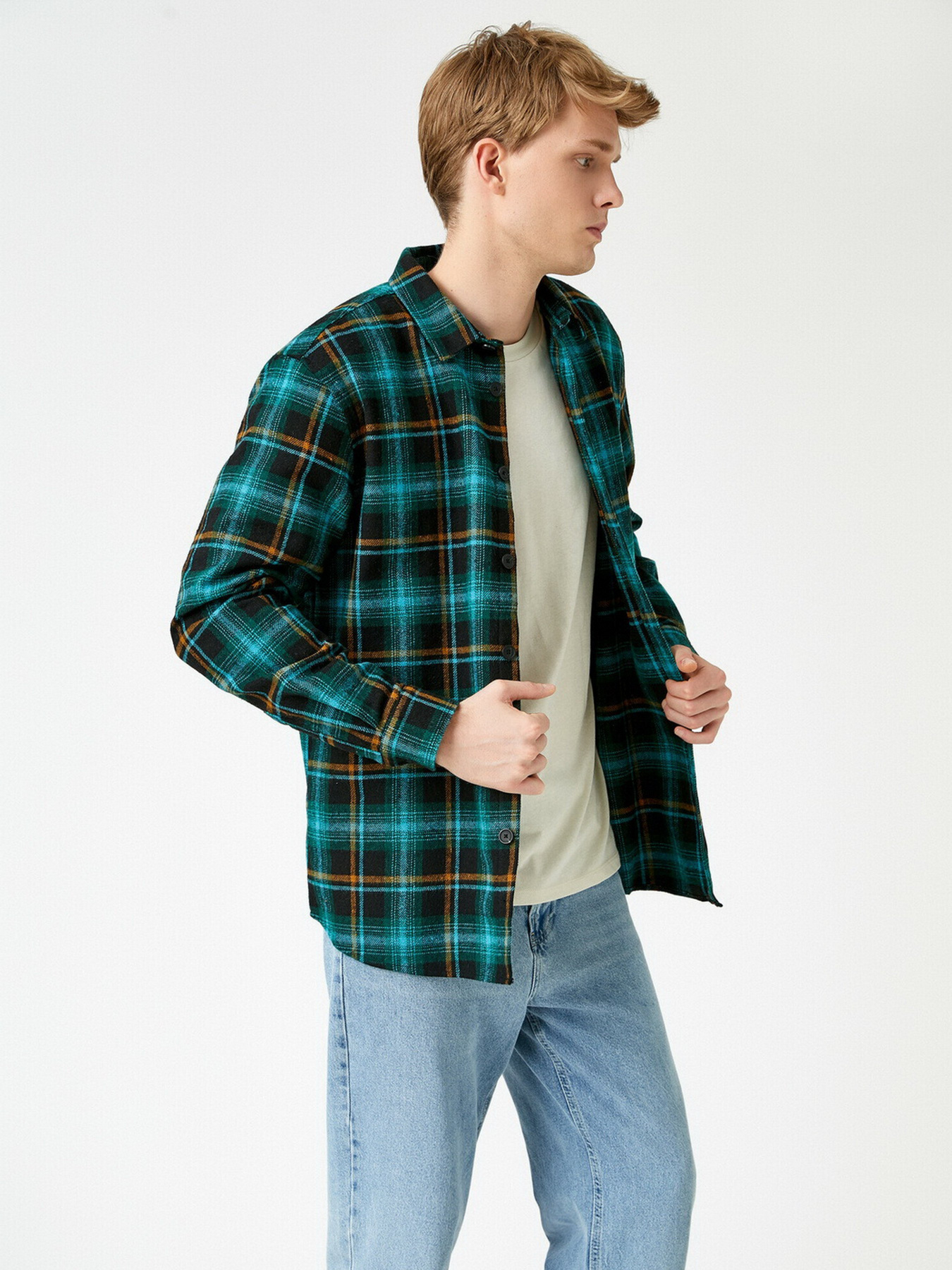 Сорочка повсякденна Koton модель 2KAM61442KW02P Фото