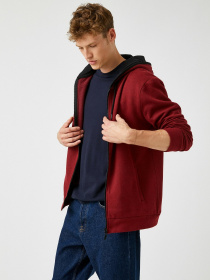 Спортивна кофта Koton модель 2KAM71089LK477 Спортивна кофта Koton модель 2KAM71089LK477 Фото