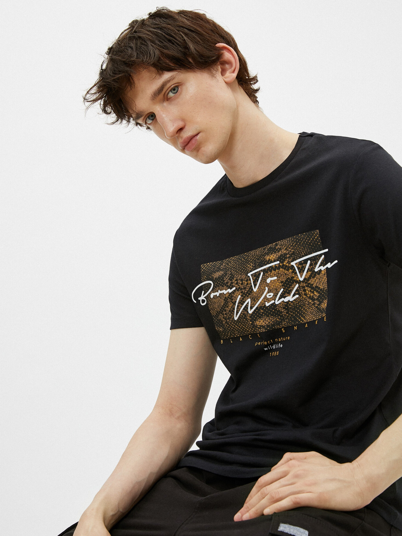 Футболки и поло Koton модель 1YAM11908LK999 Футболки и поло Koton модель 1YAM11908LK999 Фото