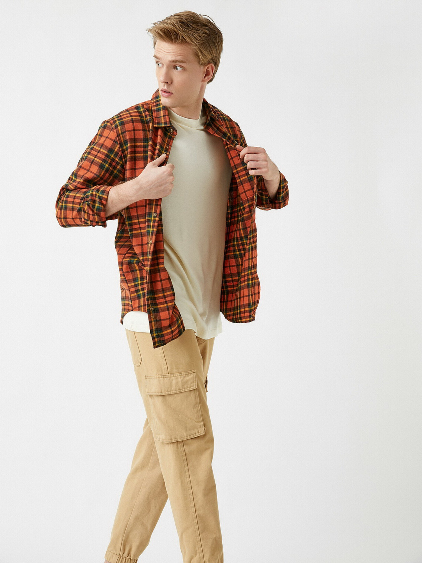 Сорочка повсякденна Koton модель 2KAM64117OW02W Фото