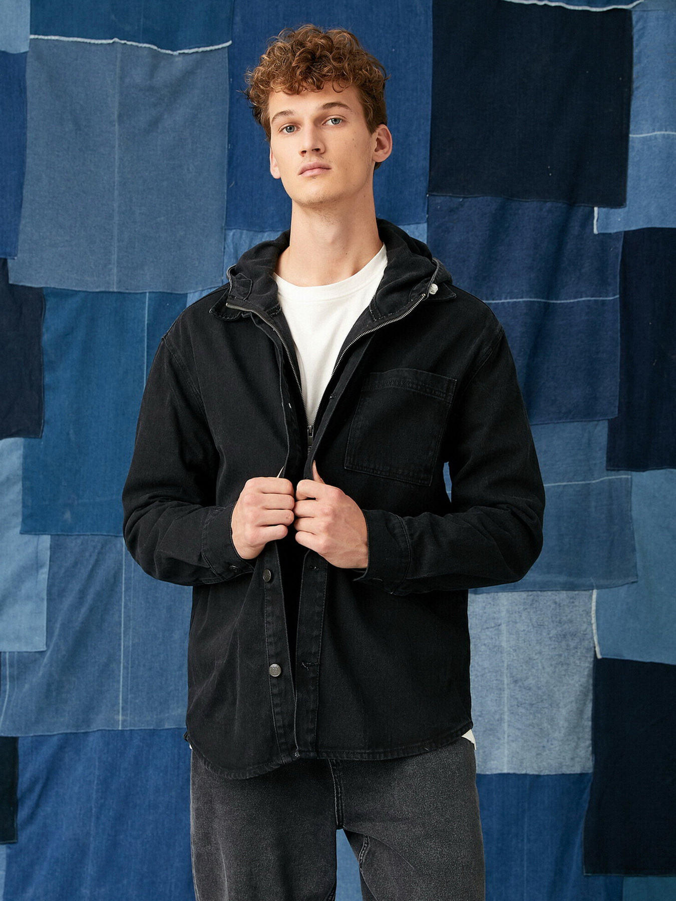 Джинсовая куртка Koton модель 2kam53010ld999 Фото