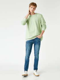 Зауженные джинсы Koton модель 2KAM43167LD700 Фото