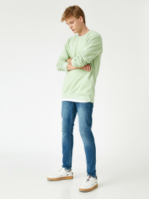 Зауженные джинсы Koton модель 2KAM43167LD700 Фото