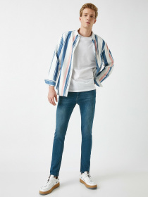 Зауженные джинсы Koton модель 2KAM43586MD700 Фото