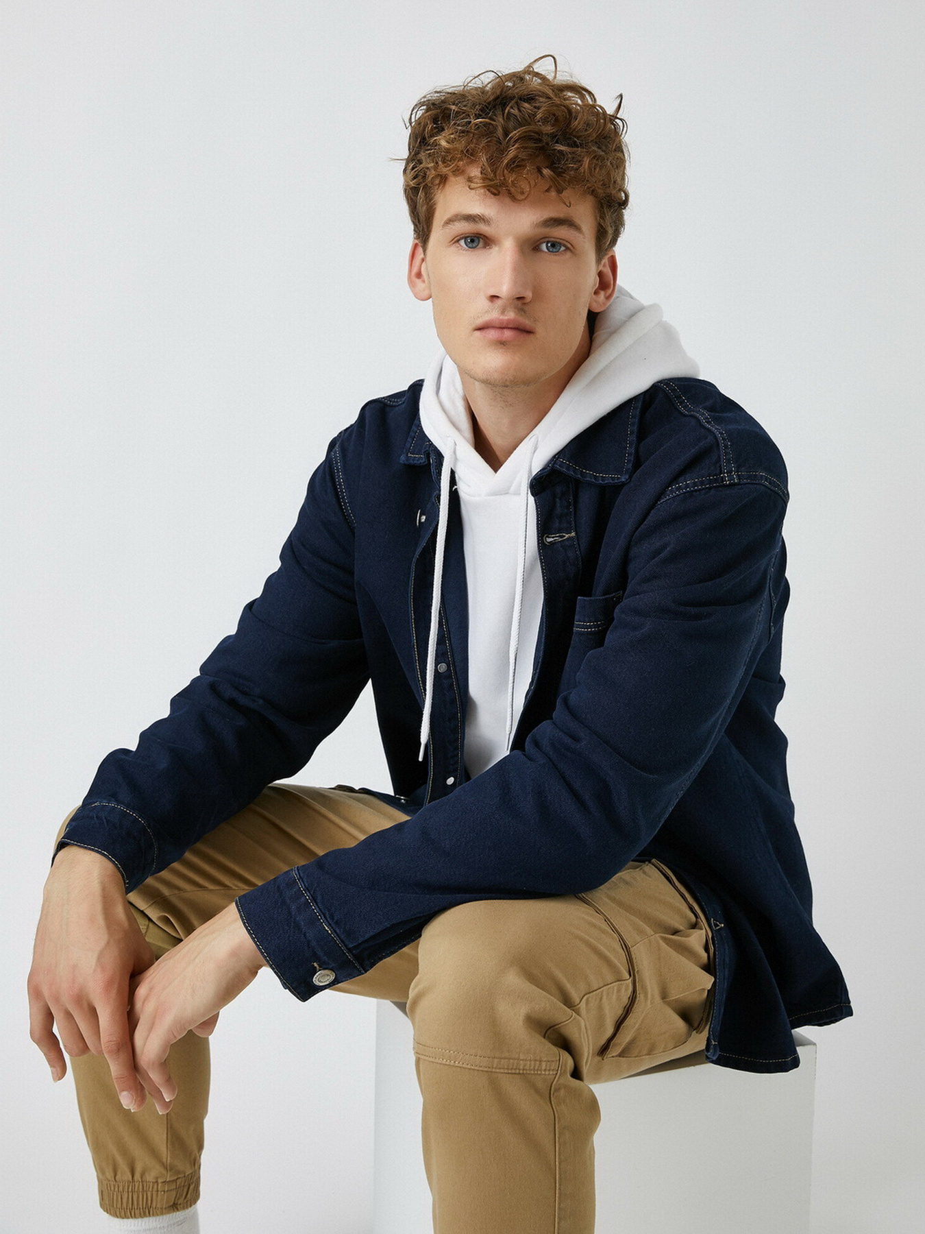 Джинсовая куртка Koton модель 2kam53012ld741 Фото