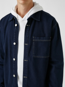 Джинсова куртка Koton модель 2kam53012ld741 Фото