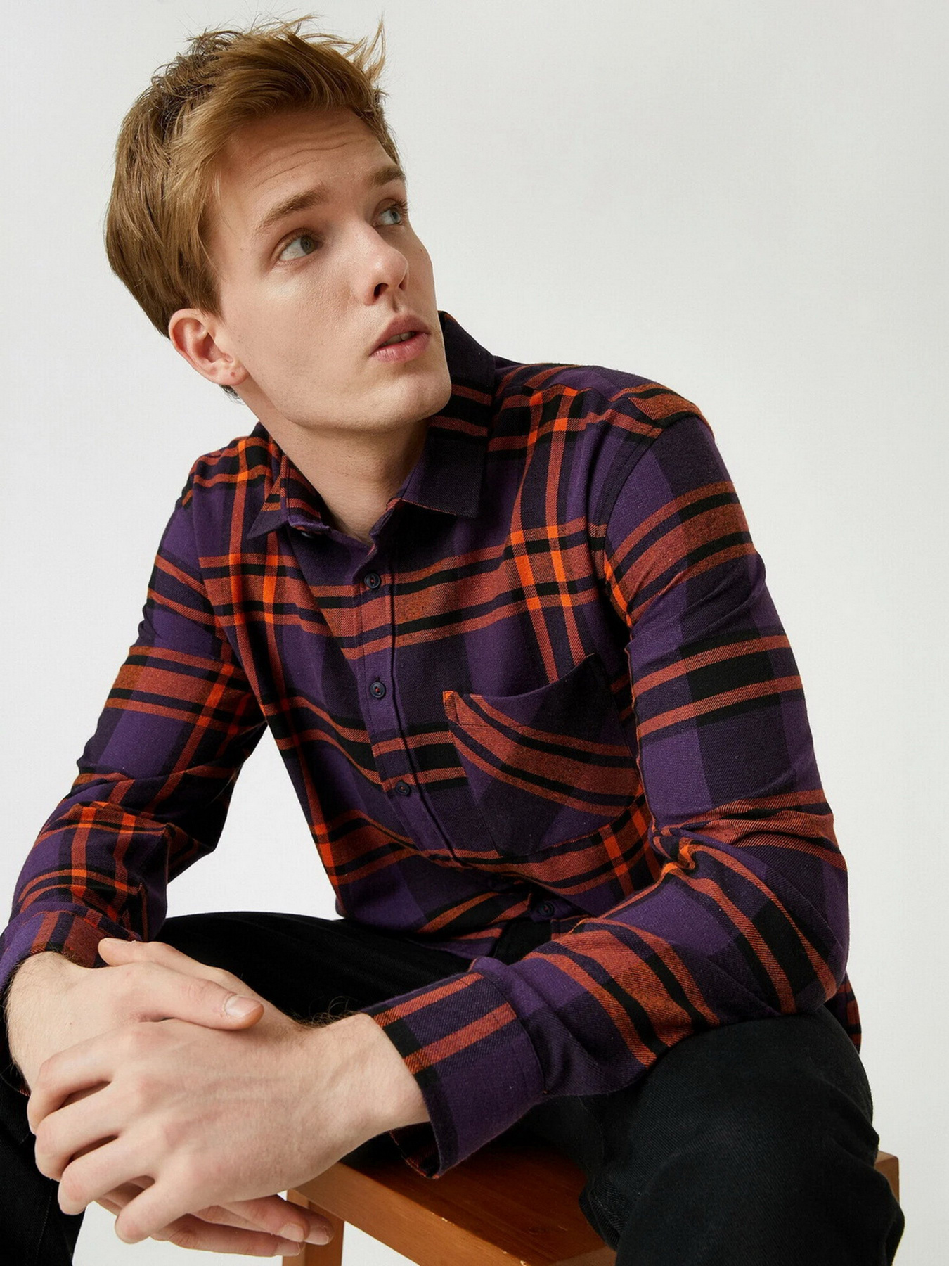 Сорочка повсякденна Koton модель 2KAM64120OW02W Фото