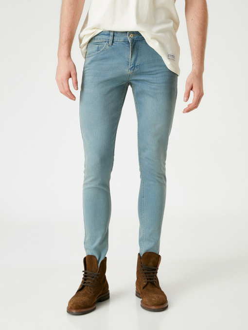 Скинни джинсы Koton Justin Super Skinny модель 2KAM43201LD600 Фото
