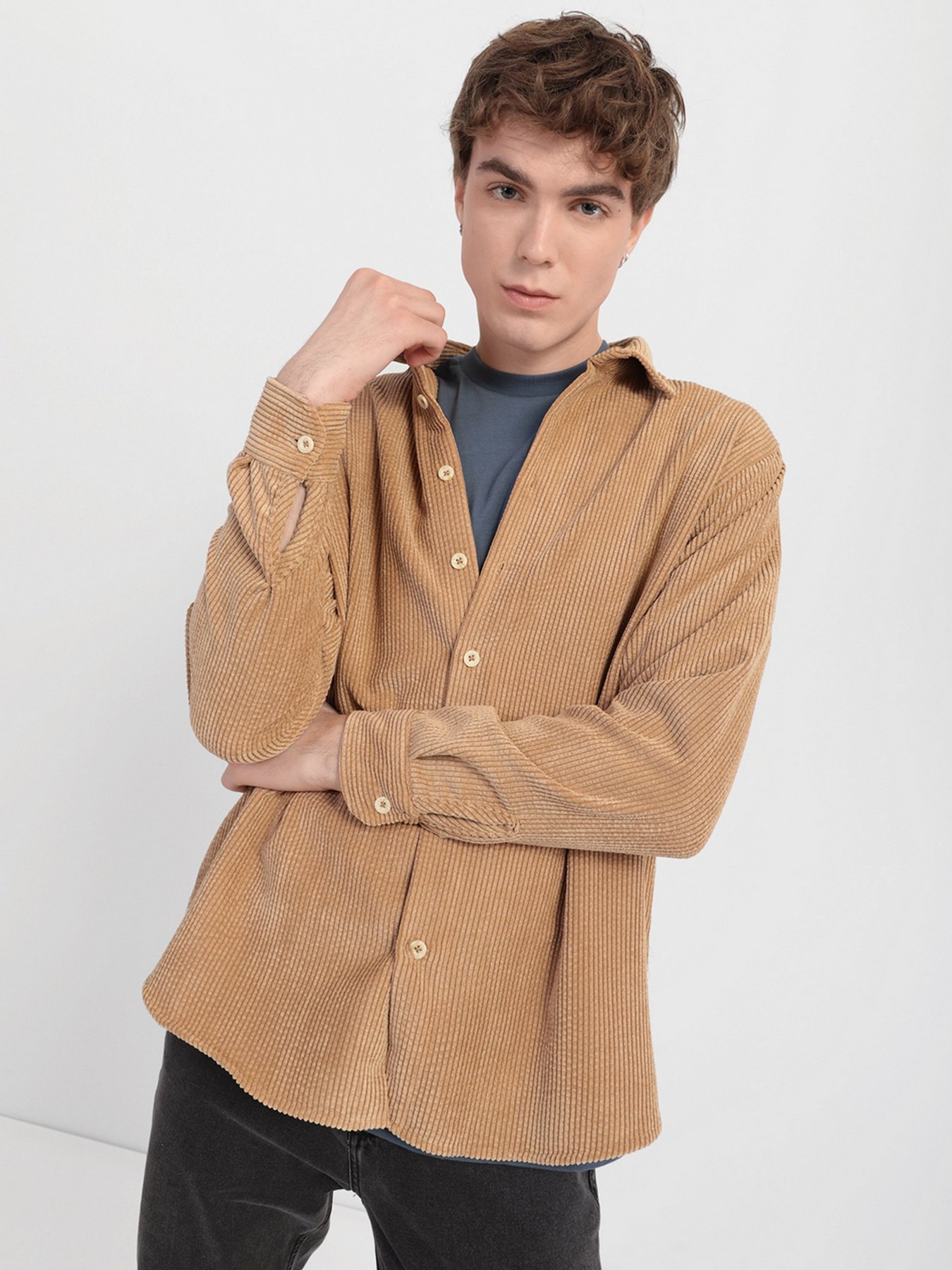 Сорочка повсякденна Koton модель 2KAM64123OW050 Фото