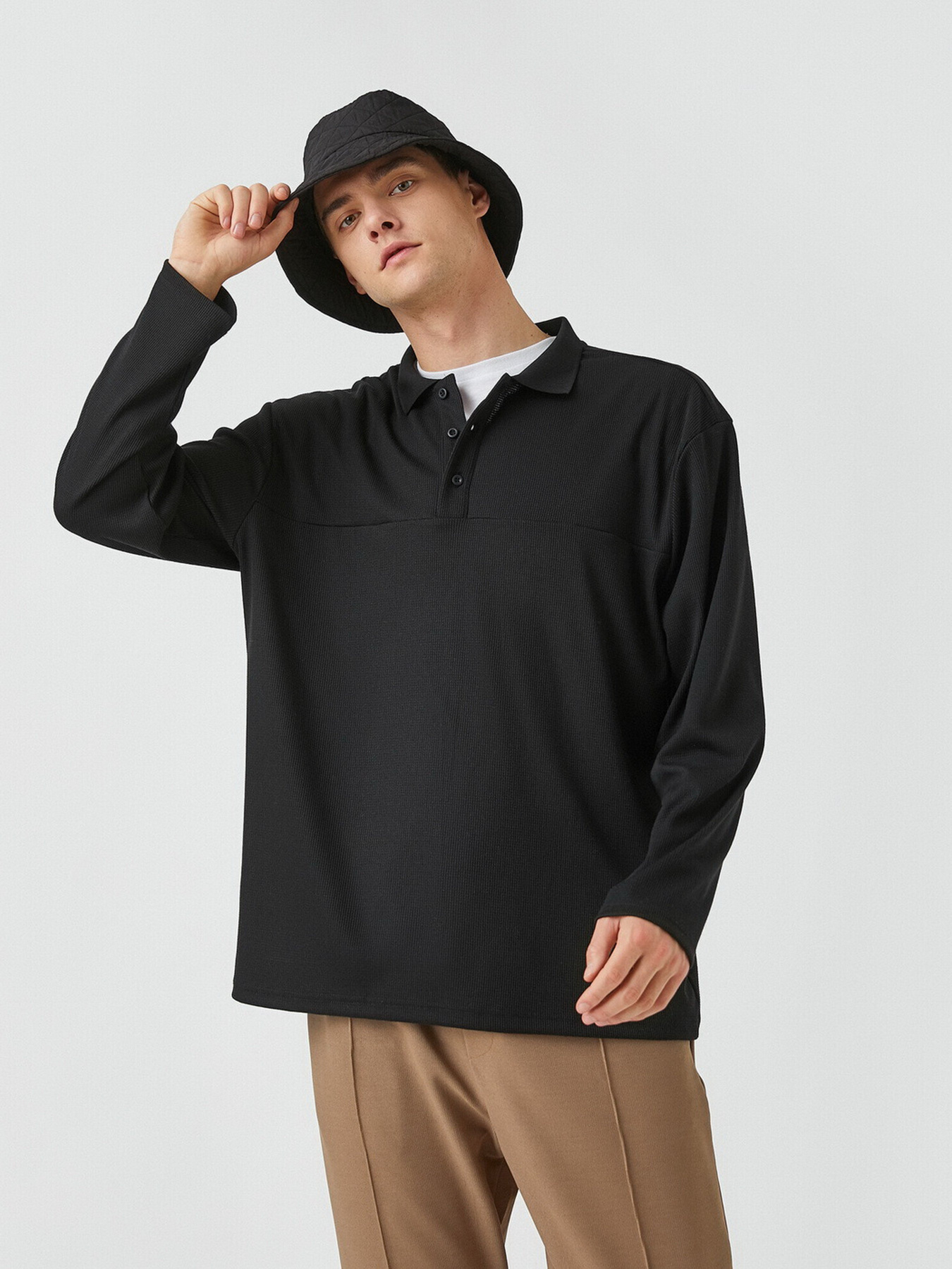 Поло Koton модель 2WAM70196MK999 Фото