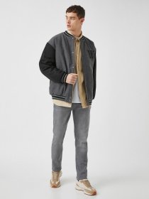 Зауженные джинсы Koton Brad Slim модель 2YAM43017LD027 Фото