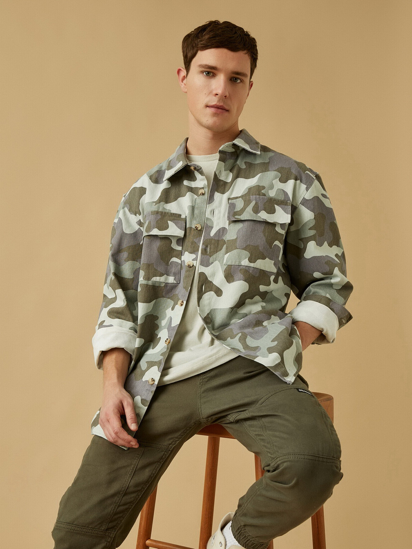 Рубашка Koton модель 2SAM60172HW0D3 Фото