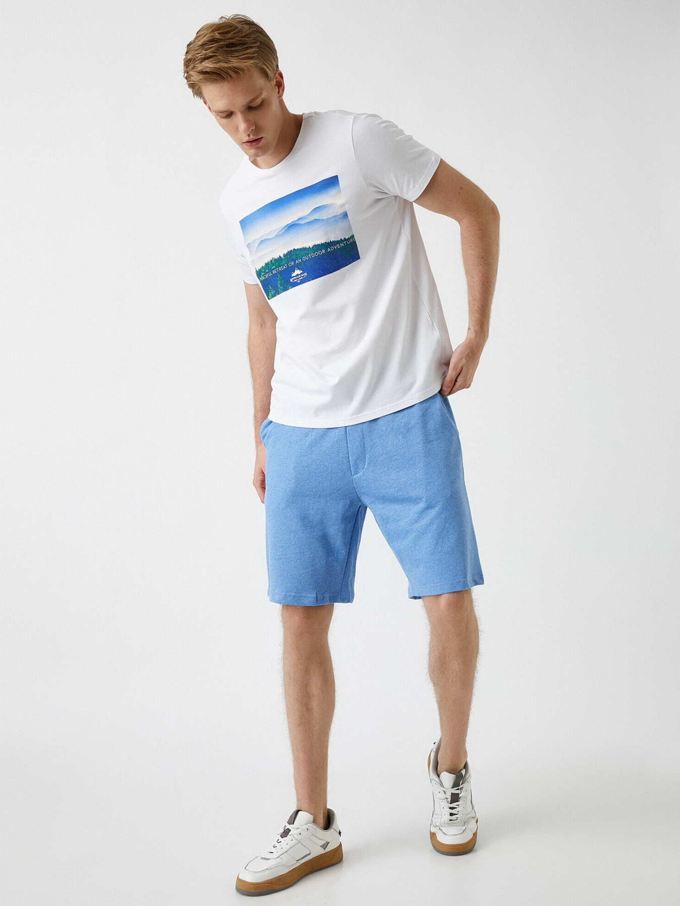 Шорты Koton модель 1YAM41700LK665 Шорты Koton модель 1YAM41700LK665 Фото