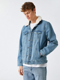 Джинсова куртка Koton Модель 2YAM53005LD600 Фото