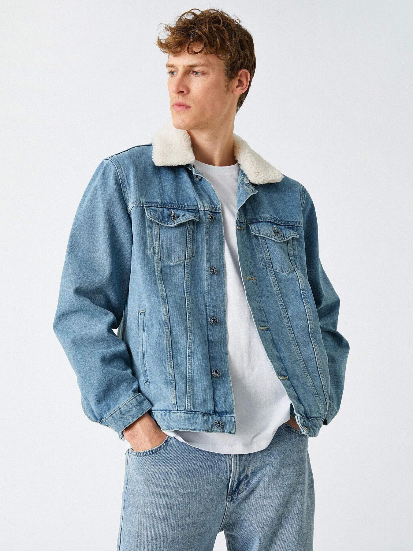 Джинсова куртка Koton модель 2YAM53005LD600 Фото