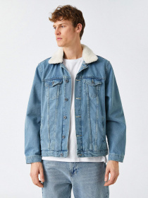 Джинсова куртка Koton модель 2YAM53005LD600 Фото