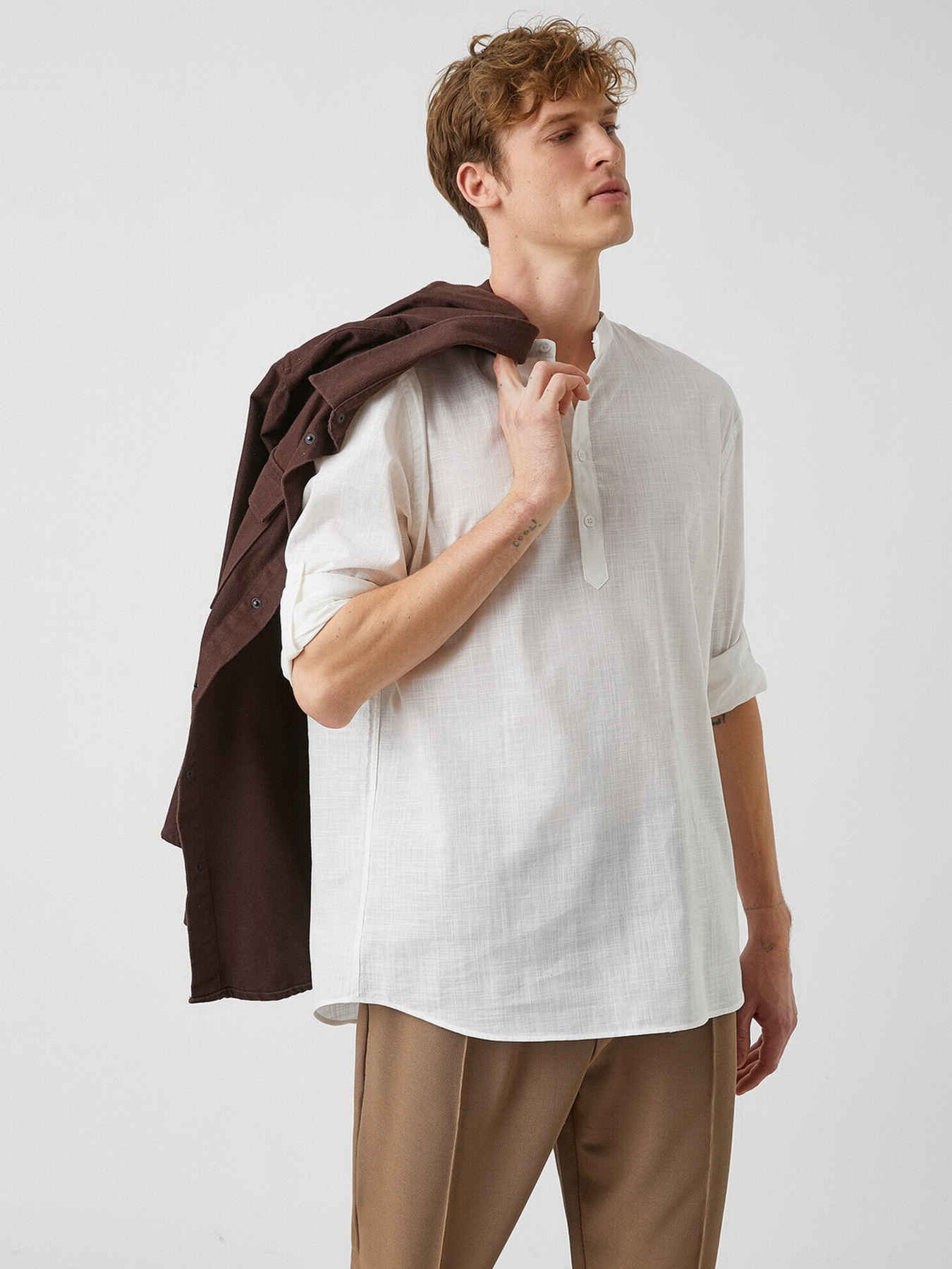 Рубашка Koton модель 2YAM61018KW001 Фото